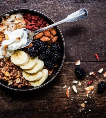 Ovomaltine Crunchy Müsli Rezept Bowl