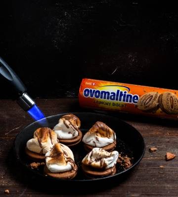 S´mores mit Marshmallows