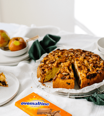 Ovomaltine Apfel Zimt Kuchen
