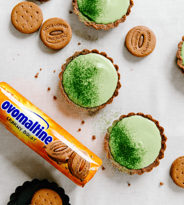 Ovo Matcha Tartelettes